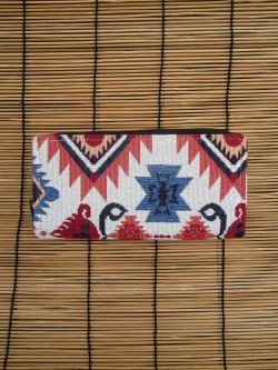 画像3: 織り柄＊ラウンドファスナー＊ウォレット＊長財布