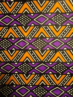 画像1: アフリカンプリント生地 パーニュ