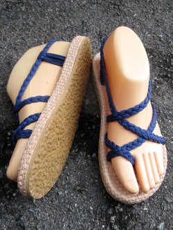 画像3: 【２２・５ｃｍ〜２３ｃｍ】ソフトタイプ＊編み編み＊紐サンダル