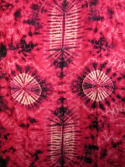 画像2: タイダイ染め＊レーヨン素材＊フリンジ＊マルチクロス＊パレオ