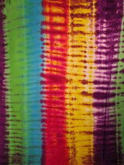 画像4: タイダイ染め＊レーヨン素材＊フリンジ＊マルチクロス＊パレオ