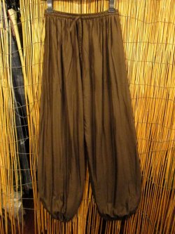 画像1: 無地＊レーヨン素材＊ふんわり＊アラジンパンツ