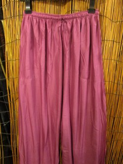 画像2: 無地＊レーヨン素材＊ふんわり＊アラジンパンツ