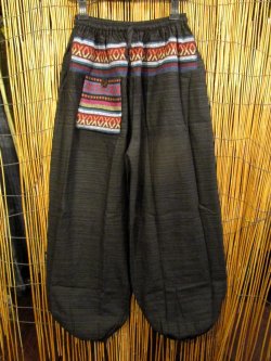 画像1: ゲリ生地＊コットン素材＊ふんわり＊アラジンパンツ