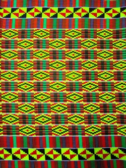 画像1: アフリカンプリント生地 パーニュ