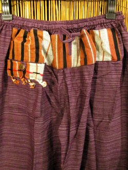 画像2: ナガ族＊コットン素材＊ふんわり＊アラジンパンツ