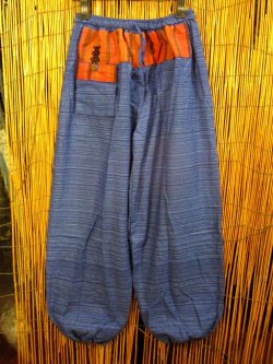 画像1: ナガ族＊コットン素材＊ふんわり＊アラジンパンツ