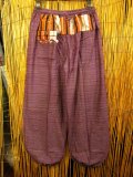 ナガ族＊コットン素材＊ふんわり＊アラジンパンツ