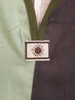 画像2: 切り替えカラー＊薄手＊コットン素材＊半袖＊プルオーバー