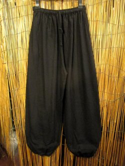 画像1: 無地＊コットン素材＊シンプル＊ふんわり＊アラジンパンツ