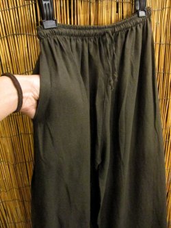 画像3: 無地＊コットン素材＊シンプル＊ふんわり＊アラジンパンツ