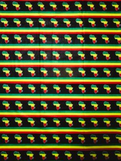 画像2: アフリカンプリント生地 パーニュ