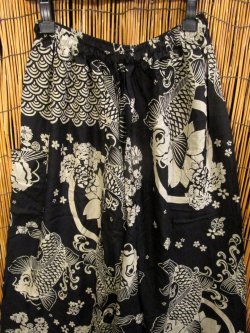 画像2: 和風プリント＊レーヨン素材＊ふんわり＊サルエルパンツ