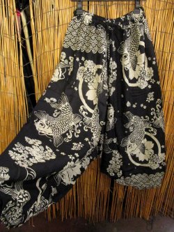 画像3: 和風プリント＊レーヨン素材＊ふんわり＊サルエルパンツ