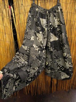 画像3: 和風プリント＊レーヨン素材＊ふんわり＊サルエルパンツ