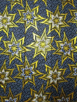 画像1: アフリカンプリント生地 パーニュ