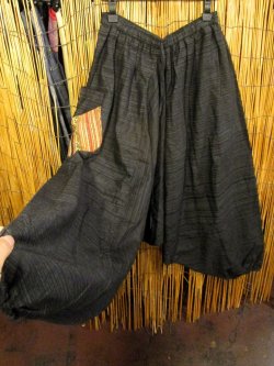 画像2: パッチポケット付き＊コットン素材＊ふんわり＊サルエルパンツ