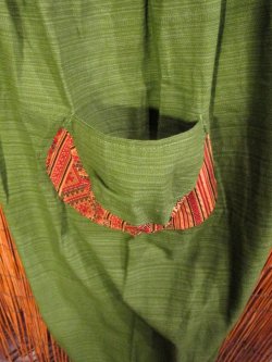 画像4: パッチポケット付き＊コットン素材＊ふんわり＊サルエルパンツ