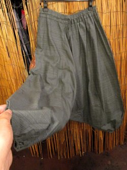 画像2: パッチポケット付き＊コットン素材＊ふんわり＊サルエルパンツ