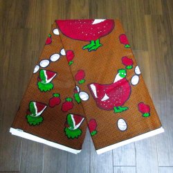 画像3: アフリカンプリント生地 パーニュ