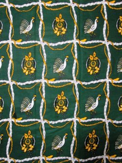 画像1: アフリカンプリント生地 パーニュ