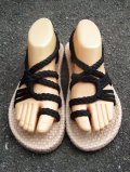 【２４・５ｃｍ〜２５ｃｍ】ソフトタイプ＊編み編み＊紐サンダル