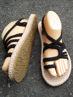 画像3: 【２４・５ｃｍ〜２５ｃｍ】ソフトタイプ＊編み編み＊紐サンダル