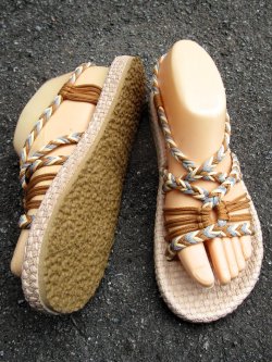 画像3: 【２４ｃｍ〜２４・５ｃｍ】ソフトタイプ＊編み編み＊紐サンダル