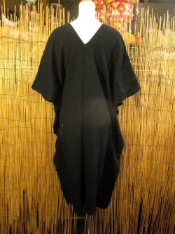 画像3: 無地＊コットン素材＊ミドル丈＊ポンチョ風＊ワンピース