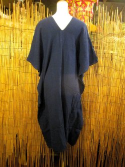 画像3: 無地＊コットン素材＊ミドル丈＊ポンチョ風＊ワンピース
