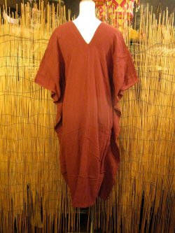 画像3: 無地＊コットン素材＊ミドル丈＊ポンチョ風＊ワンピース