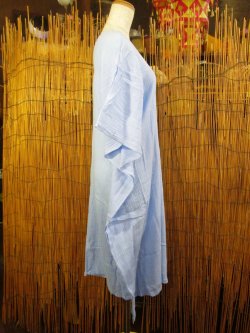 画像2: 無地＊コットン素材＊ミドル丈＊ポンチョ風＊ワンピース