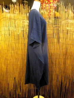 画像2: 無地＊コットン素材＊ミドル丈＊ポンチョ風＊ワンピース