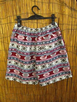 画像4: 織り柄＊コットン素材＊ハーフパンツ