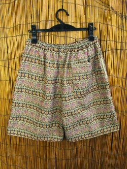 画像4: 織り柄＊コットン素材＊ハーフパンツ