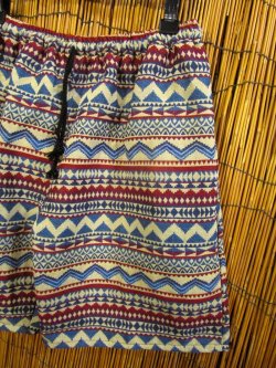 画像2: 織り柄＊コットン素材＊ハーフパンツ