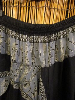画像3: 壁画プリント＊レーヨン素材＊ふんわり＊サルエルパンツ