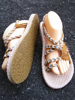 画像4: 【２６ｃｍ〜２６・５ｃｍ】ソフトタイプ＊編み編み＊紐サンダル