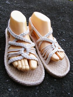 画像3: 【２５・５ｃｍ〜２６ｃｍ】ソフトタイプ＊編み編み＊紐サンダル