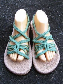画像2: 【２６ｃｍ〜２６・５ｃｍ】ソフトタイプ＊編み編み＊紐サンダル