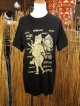黒色＊コットン素材＊抜染プリント＊ガネーシャ＊半袖＊Ｔシャツ＊ＸＬ