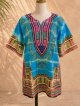 タイダイ染め＊アフリカンプリント＊ダシキ＊ＤＡＳＨＩＫＩ＊Ｍ