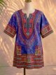 タイダイ染め＊アフリカンプリント＊ダシキ＊ＤＡＳＨＩＫＩ＊Ｍ