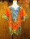 画像1: 小さめサイズ＊タイダイ染め＊アフリカンプリント＊ダシキ＊ＤＡＳＨＩＫＩ＊Ｓ (1)