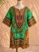 タイダイ染め＊アフリカンプリント＊ダシキ＊ＤＡＳＨＩＫＩ＊Ｍ