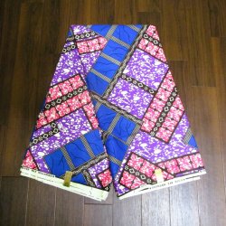 画像2: アフリカンプリント生地 パーニュ