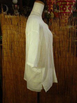 画像3: 無地＊薄手＊コットン素材＊半袖＊プルオーバー＊Ｌ