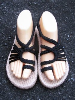画像2: 【２３・５ｃｍ〜２４ｃｍ】ソフトタイプ＊編み編み＊紐サンダル