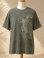 画像1: ストーンウォッシュ加工＊コットン素材＊ウミガメ＊ハンドペイント＊半袖Ｔシャツ＊ＸＬ (1)