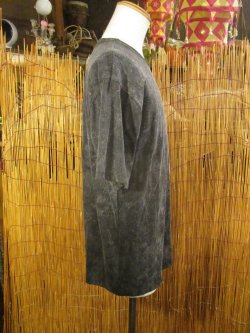 画像3: ストーンウォッシュ加工＊コットン素材＊ウミガメ＊ハンドペイント＊半袖Ｔシャツ＊ＸＬ